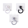 Cheriswelry 6Pcs 3 Color Plastic Rotate Hook Hangers AJEW-SW0001-05-9