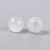 Natural White Agate European Beads G-Q602-09B-01-2