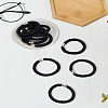 10Pcs Polyester Rubber Hair Accessories OHAR-LP0004-34-1