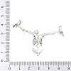 Tibetan Style Alloy Connector Charms AL-CBA1C07-02AS-3