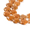 Natural Topaz Jade Beads Strands G-NH0028-01B-4