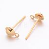 Iron Post Ear Studs E219-G-2