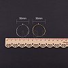 Brass Wine Glass Charm Rings Hoop Earrings KK-PH0028-01M-3