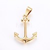 304 Stainless Steel Pendants STAS-H458-17G-1