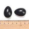 Synthetic Blue Goldstone Egg Stone GG-L654-H03-02-3