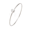 304 Stainless Steel Bangles for Women BJEW-N040-01A-P-2