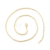 Brass Singapore Chains Necklace for Women NJEW-P265-27G-3