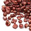 Antiqued Acrylic Beads AC-CBAAA05-01I-2