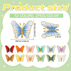 24Pcs 12 Colors Cloth Self Adhesive Patches FIND-FG0003-49-2