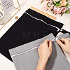 2Pcs 2 Colors Polyester Zipper Bags ABAG-CN0001-12-3