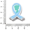 Awareness Ribbon Theme Silicone Beads SL-CBAD2AE-01A-02-3