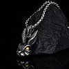 Vintage 304 Stainless Steel Animals Pendant Necklaces for Men WG6A848-02-2