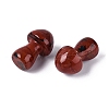 Natural Red Jasper Mushroom Display Decorations G-Q602-03N-2