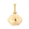 Hexagon with Marble Pattern Brass Box Handles & Knobs DIY-P054-C09-3