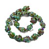 Synthetic Turquoise Dyed Beads Strands G-P507-05L-4