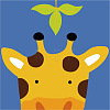Giraffe Pattern DIY Digital Painting Kit Sets DIY-G032-01B-6