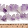 Raw Rough Natural Druzy Amethyst Beads Strands GG-CBAC61B-A01-02-5