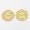 Tibetan Style Filigree Joiners Links TIBE-A11623-G-FF-2