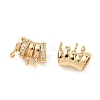 SHEGRACE Brass Micro Pave Cubic Zirconia Pendants XGRQ3D266-482G-2
