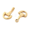 Ion Plating(IP) 304 Stainless Steel Hook Clasps STAS-C109-24G-2