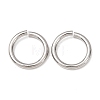 Tarnish Resistant 304 Stainless Steel Open Jump Rings STAS-R065-41-4