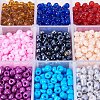 6/0 Round Glass Seed Beads Sets SEED-PH0007-02-6