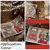 10 Pcs Christmas Theme Scrapbook Paper Set DIY-Z032-03C-5