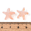 Frosted Glass Beads FGLA-T005-01H-3