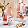 Transparent Plastic Gift Bags with Handle ABAG-WH0044-96-4