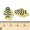 Baking Paint Glass Enamel Beads BLOW-D300-04F-4