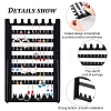 9-Tier Opaque Acrylic Jewelry Display Organizer Holder NDIS-WH0016-01-4