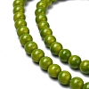 Normal Glass Strand Beads X-GLAA-M042-6mm-KX023-4