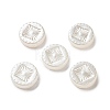 ABS Plastic Imitation Pearl Beads X-OACR-L013-040-3