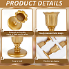 12Pcs Resin Candle Holder AJEW-GO0005-74-4