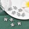 SHEGRACE Brass Micro Pave Clear Cubic Zirconia Pendants XGRQ29117-394P-W-4