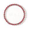 Natural & Dyed Imperial Jasper Beaded Stretch Bracelets for Men GC1206-1-2