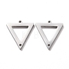 Non-Tarnish 304 Stainless Steel Link Connectors LS-STAS-Z037-01P-2