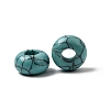 Synthetic Turquoise European Large Hole Beads G-Q442-15-2