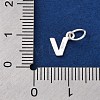 925 Sterling Silver Letter Charms LS-STER-C012-01S-V-3