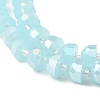 AB Color Plate Glass Beads Strands EGLA-P051-02A-A04-3