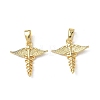 Brass Pendants KK-I371-18G-1