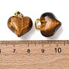 Natural Tiger Eye Pendants G-B188-04G-05-3