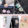 20Pcs 10 Style Acrylic Blank Pendants DIY-CJC0002-012-8