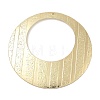 Rack Plating Brass Big Pendants KK-G515-56G-1