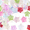 50Pcs 10 Styles Electroplate Baking Paint Glass Pendants PALLOY-TAC0275-3