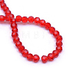 Transparent Glass Bead Strands LS-GLAA-R166-6mm-01D-3