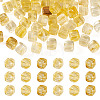 60Pcs Transparent Acrylic Beads OACR-TA0004-88A-2