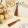 2Pcs Imitation Leather Tassel Pendant Decorations AJEW-CL0005-10B-4