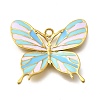 Brass Enamel Pendants STAS-Q347-11G-1-1