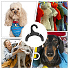 Plastic Plastic Clothes Hanger for Dog Cat AJEW-WH0258-652C-7